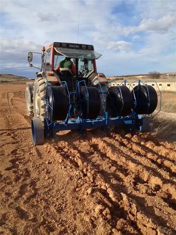 Subsurface Drip Irrigation Installation